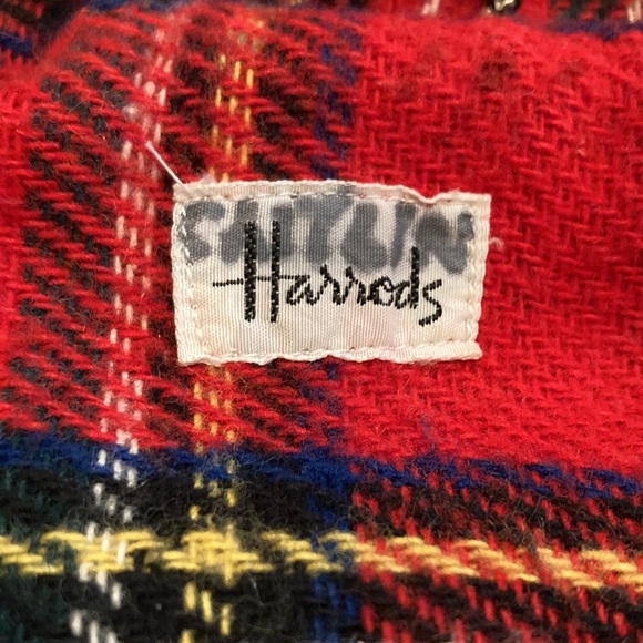 Super Rare Find!! Harrods Vintage Duffle Coat Kids Age 3/4 Years Navy - Picture 5 of 11